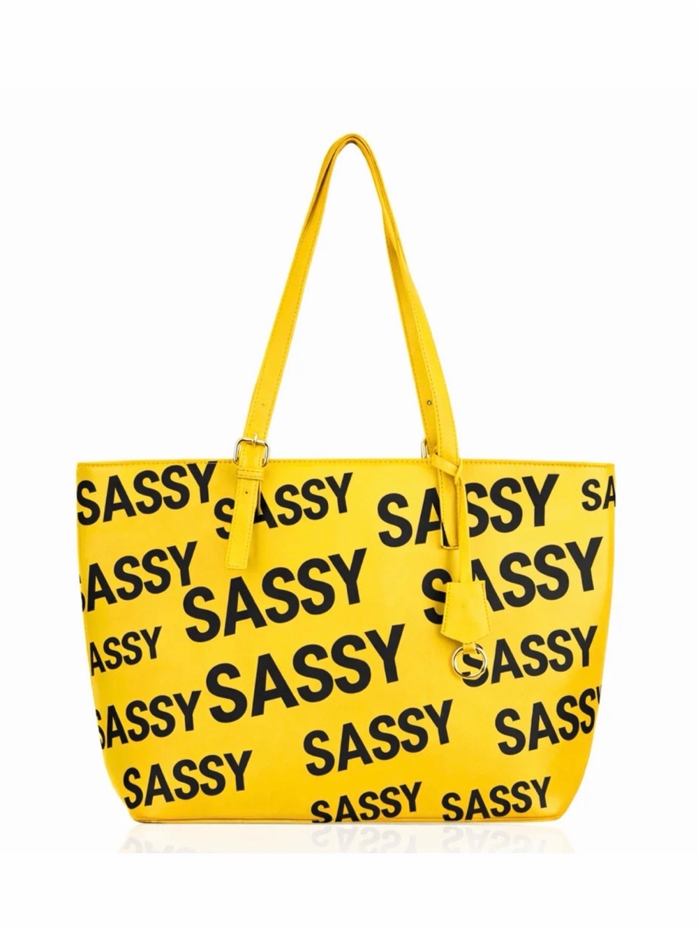 Sassy Jones City Tote - Yellow/Black